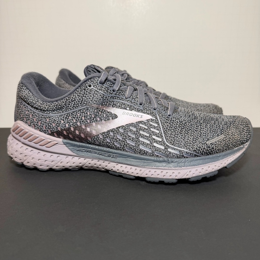 Brooks Gray and Pink Athletic Shoes